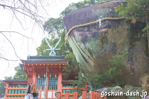 神倉神社(和歌山県新宮市)ゴトビキ岩
